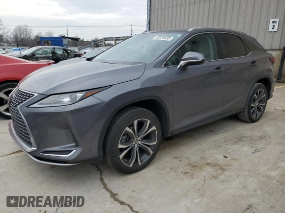2021 Lexus RX with VIN 2T2HZMDA2MC260233, listed as a Copart auction lot 40274603 with 52,905 mi miles. Bid and sale history available at carsss.com. Image 1.