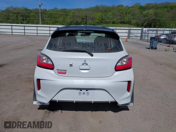 2023 Mitsubishi Mirage Black Edition with VIN ML32AWHJXPH004674, listed as a IAAI auction lot 42231841 with 19,978 mi miles and . Bid and sale history available at DreamBid. Image 16.