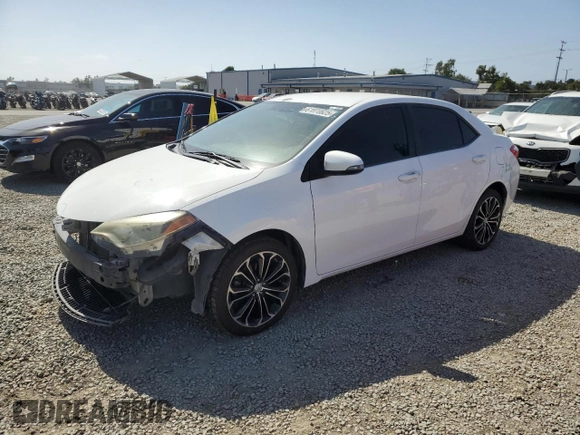 2014 Toyota Corolla L with VIN 5YFBURHE0EP161723, listed as a Copart auction lot 61870825 with 161,256 mi miles and Salvage title. Bid and sale history available at DreamBid. Image 1.