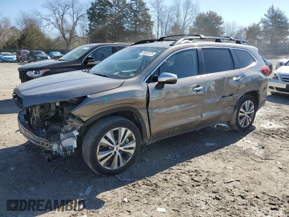 2021 Subaru Ascent Touring with VIN 4S4WMARDXM3454847, listed as a Copart auction lot 49507575 with 43,123 mi miles and Salvage Title. Bid and sale history available at carsss.com. Image 1.