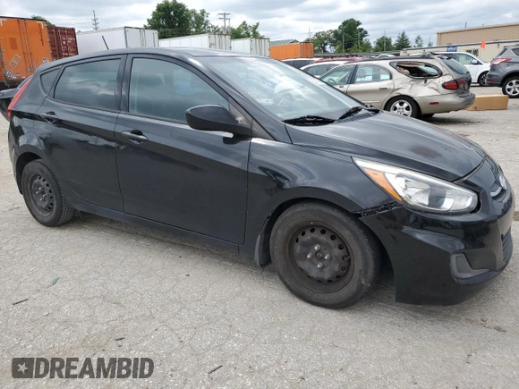 2016 Hyundai Accent SE with VIN KMHCT5AE8GU241668, listed as a Copart auction lot 57667274 with 0 mi miles and Salvage Title. Bid and sale history available at carsss.com. Image 4.
