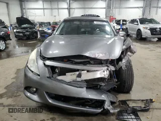 2011 Infiniti G25 x with VIN JN1DV6AR4BM651276, listed as a Copart auction lot 43564085 with 132,576 mi miles and Salvage Title. Bid and sale history available at DreamBid. Image 5.