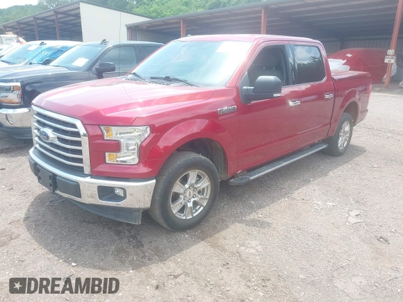 2017 Ford F-150 XL with VIN 1FTEW1CF0HFA69547, listed as a IAAI auction lot 42223731 with 48,533 mi miles and . Bid and sale history available at DreamBid. Image 2.