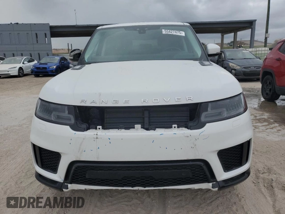 2018 Land Rover Range Rover Sport with VIN SALWR2RE3JA188799, listed as a Copart auction lot 55427475 with 66,365 mi miles and Salvage title. Bid and sale history available at DreamBid. Image 5.