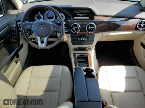 2015 Mercedes-Benz GLK 350 with VIN WDCGG8JB5FG439889, listed as a Copart auction lot 63752384 with 110,234 mi miles and Salvage Title. Bid and sale history available at DreamBid. Image 8.