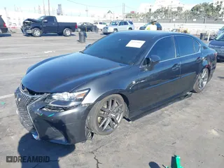2018 Lexus GS with VIN JTHBZ1BL2JA014729, listed as a IAAI auction lot 41225803 with 60,587 mi miles. Bid and sale history available at carsss.com. Image 2.
