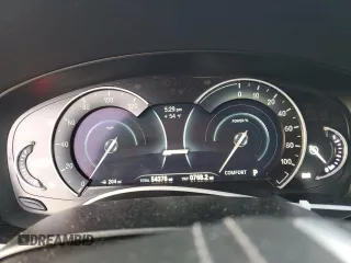 2018 BMW 5 Series 530e xDrive with VIN WBAJB1C57JG624122, listed as a Copart auction lot 45330575 with 54,378 mi miles and Salvage Title. Bid and sale history available at carsss.com. Image 9.