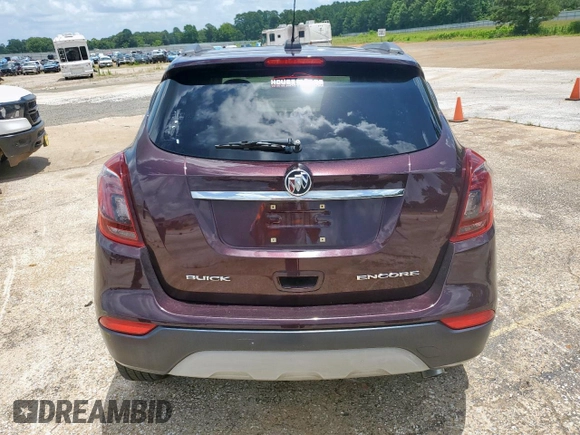 2017 Buick Encore Preferred with VIN KL4CJASB1HB064766, listed as a Copart auction lot 61587855 with 99,270 mi miles and Salvage title. Bid and sale history available at DreamBid. Image 6.