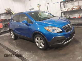 2016 Buick Encore with VIN KL4CJASB5GB601797, listed as a IAAI auction lot 41909757 with 112,814 mi miles. Bid and sale history available at carsss.com. Image 1.