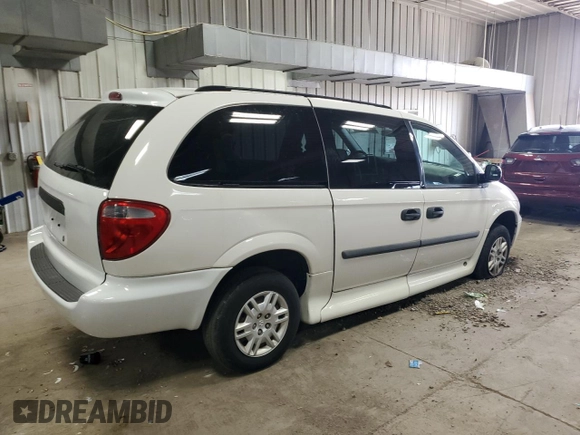 2007 Dodge Grand Caravan SE with VIN 1D4GP24R37B184754, listed as a Copart auction lot 53052865 with 112,054 mi miles and Clean Title. Bid and sale history available at DreamBid. Image 3.