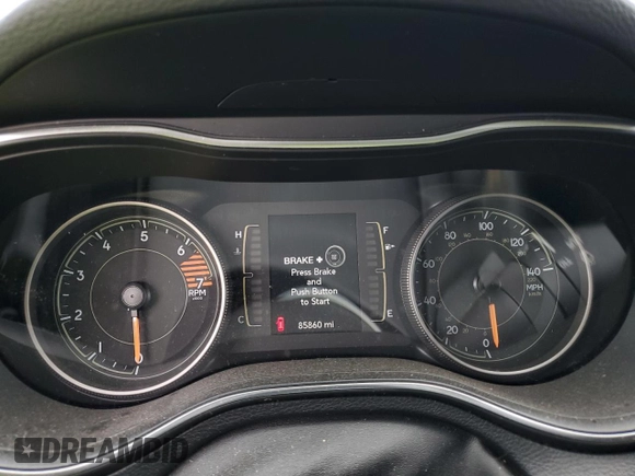 2019 Jeep Cherokee Latitude Plus with VIN 1C4PJMLB9KD442027, listed as a Copart auction lot 45796005 with 85,860 mi miles and Salvage Title. Bid and sale history available at DreamBid. Image 9.