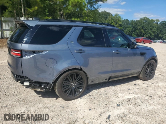 2019 Land Rover Discovery HSE with VIN SALRR2RV9K2401733, listed as a Copart auction lot 69642134 with 58,255 mi miles and Salvage Title. Bid and sale history available at carsss.com. Image 3.