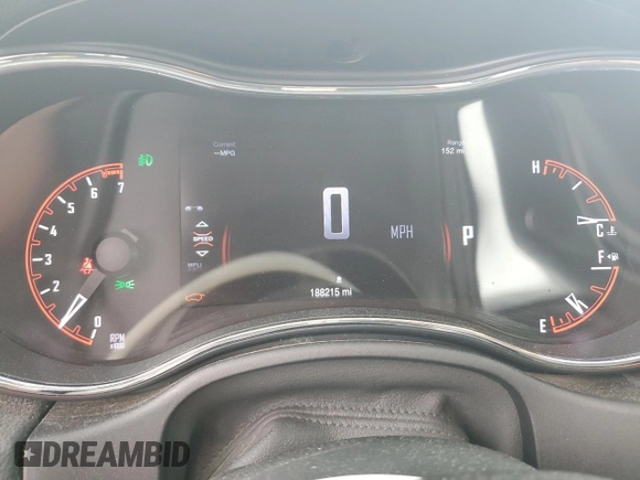 2015 Dodge Durango Limited with VIN 1C4RDHDG5FC781784, listed as a Copart auction lot 49993055 with 188,215 mi miles and Salvage Title. Bid and sale history available at carsss.com. Image 9.