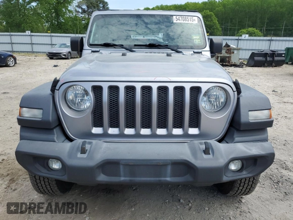 2018 Jeep Wrangler Unlimited Sport S z VIN 1C4HJXDG6JW111568, wystawiony jako Copart lot #54708515 z przebiegiem 137 630 mil mil oraz Szkody całkowita. Historia ofert i sprzedaży dostępna na DreamBid. Obrazek 5.