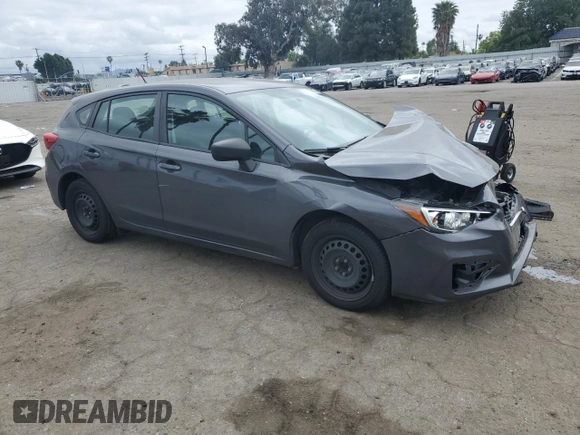 2018 Subaru Impreza with VIN 4S3GTAA64J3707522, listed as a Copart auction lot 53552955 with 49,652 mi miles and Salvage Title. Bid and sale history available at carsss.com. Image 4.