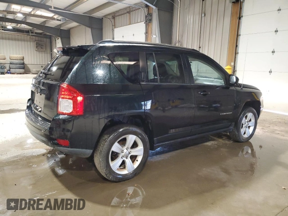 2013 Jeep Compass Sport with VIN 1C4NJDBB2DD167953, listed as a Copart auction lot 51059295 with 108,081 mi miles and Clean Title. Bid and sale history available at carsss.com. Image 3.