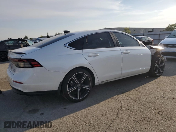2025 Honda Accord Sport with VIN 1HGCY2F59SA001523, listed as a Copart auction lot 54888785 with 14,003 mi miles and Salvage title. Bid and sale history available at DreamBid. Image 3.