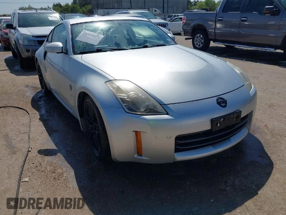 2008 Nissan 350Z with VIN JN1BZ34D18M703711, listed as a IAAI auction lot 41898623 with 116,245 mi miles. Bid and sale history available at carsss.com. Image 1.