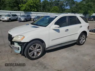 2011 Mercedes-Benz M 350 with VIN 4JGBB5GB4BA627543, listed as a Copart auction lot 61717725 with 96,997 mi miles and Salvage title. Bid and sale history available at DreamBid. Image 1.