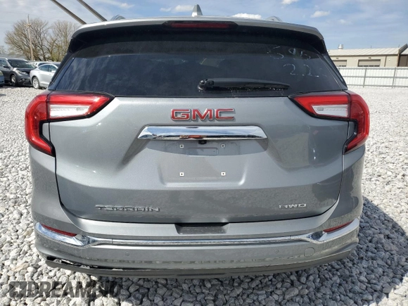 2023 GMC Terrain Denali with VIN 3GKALXEG9PL266418, listed as a Copart auction lot 51670285 with Not provided miles and Salvage title. Bid and sale history available at DreamBid. Image 6.