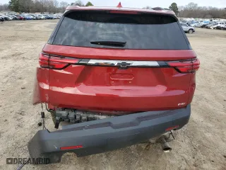 2022 Chevrolet Traverse RS with VIN 1GNERJKW6NJ130246, listed as a Copart auction lot 45039085 with 53,215 mi miles and Salvage Title. Bid and sale history available at carsss.com. Image 6.