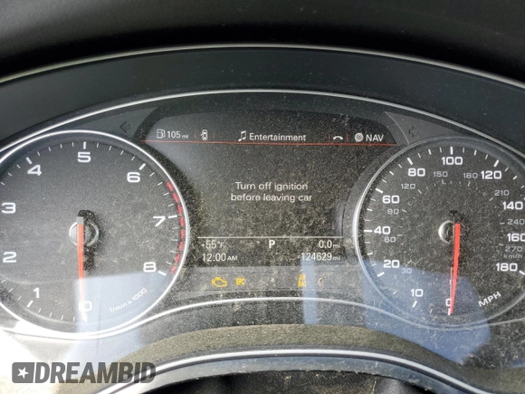 2013 Audi A7 3.0 Prestige with VIN WAU2GAFC7DN087526, listed as a Copart auction lot 51161135 with 124,629 mi miles and Clean Title. Bid and sale history available at carsss.com. Image 9.