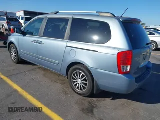 2012 Kia Sedona EX with VIN KNDMH4C71C6423844, listed as a IAAI auction lot 41967401 with 199,067 mi miles. Bid and sale history available at carsss.com. Image 3.