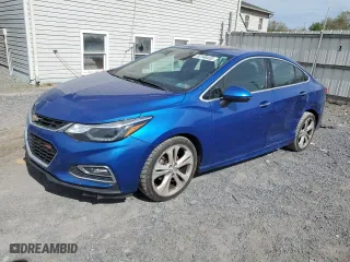 2016 Chevrolet Cruze Premier with VIN 1G1BG5SM3G7252241, listed as a Copart auction lot 53146435 with 79,447 mi miles and Salvage Title. Bid and sale history available at carsss.com. Image 1.