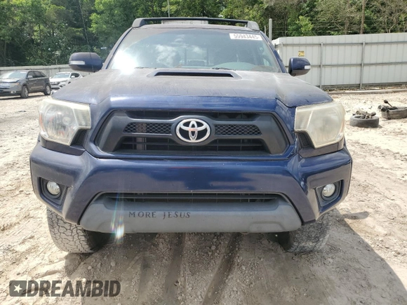 2013 Toyota Tacoma with VIN 3TMLU4EN4DM130721, listed as a Copart auction lot 55943445 with 126,566 mi miles and Salvage title. Bid and sale history available at DreamBid. Image 5.