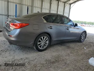 2014 Infiniti Q50 Premium with VIN JN1BV7APXEM688882, listed as a Copart auction lot 60543615 with 194,565 mi miles and Non repairable. Bid and sale history available at DreamBid. Image 3.