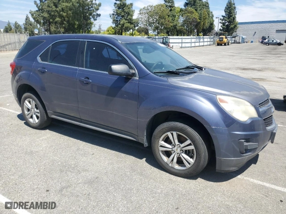 2013 Chevrolet Equinox LS with VIN 2GNALBEK7D6429805, listed as a Copart auction lot 53391765 with 239,049 mi miles and Clean Title. Bid and sale history available at carsss.com. Image 4.