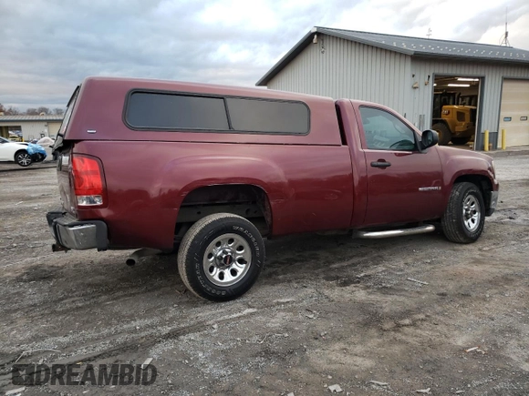 2009 GMC Sierra 1500 Work Truck z VIN 1GTEC14C39Z250140, wystawiony jako Copart lot #80885504 z przebiegiem 177 991 mil mil oraz Szkoda całkowita • Salvage title. Historia ofert i sprzedaży dostępna na DreamBid. Obrazek 3.