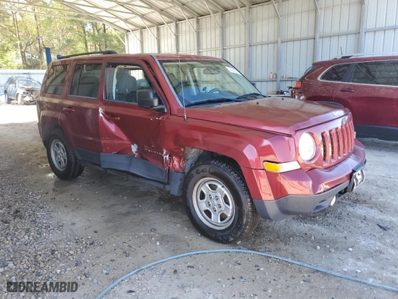 2015 Jeep Patriot Sport with VIN 1C4NJPBA7FD198238, listed as a Copart auction lot 49242355 with 119,449 mi miles and Salvage Title. Bid and sale history available at carsss.com. Image 4.