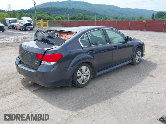 2013 Subaru Legacy 2.5i with VIN 4S3BMBA6XD3024922, listed as a IAAI auction lot 42683467 with 89,888 mi miles and . Bid and sale history available at DreamBid. Image 4.