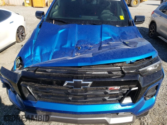 2024 Chevrolet Colorado 4WD Z71 with VIN 1GCPTDEKXR1153399, listed as a Copart auction lot 79820434 with 1,266 mi miles and Salvage Title. Bid and sale history available at carsss.com. Image 11.