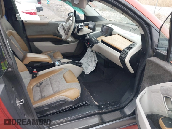2015 BMW i3 with VIN WBY1Z4C53FV505033, listed as a IAAI auction lot 41464532 with 1 mi miles. Bid and sale history available at carsss.com. Image 5.