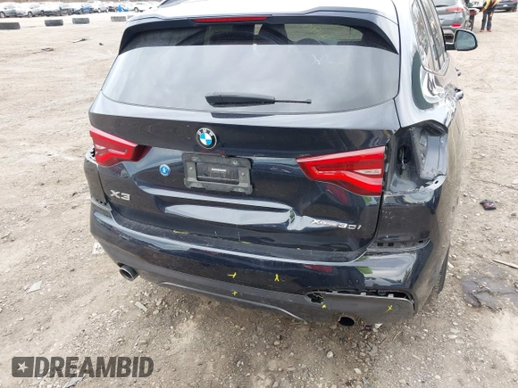 2020 BMW X3 xDrive30i with VIN 5UXTY5C06L9B18537, listed as a IAAI auction lot 41901984 with 109,150 mi miles and . Bid and sale history available at DreamBid. Image 6.