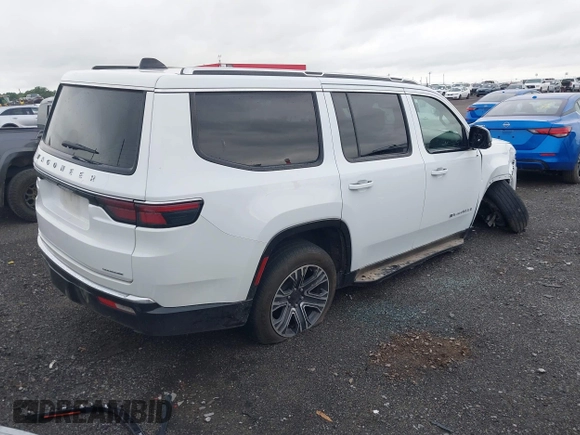 2024 Jeep Wagoneer Series II Carbide with VIN 1C4SJVBP8RS125679, listed as a IAAI auction lot 42150095 with 59,633 mi miles and . Bid and sale history available at DreamBid. Image 4.