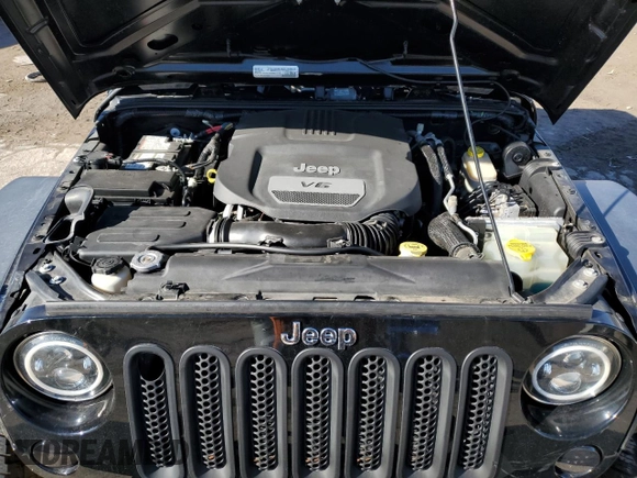 2016 Jeep Wrangler Black Bear with VIN 1C4AJWAG9GL230693, listed as a Copart auction lot 43350885 with 75,761 mi miles and Salvage title. Bid and sale history available at DreamBid. Image 11.