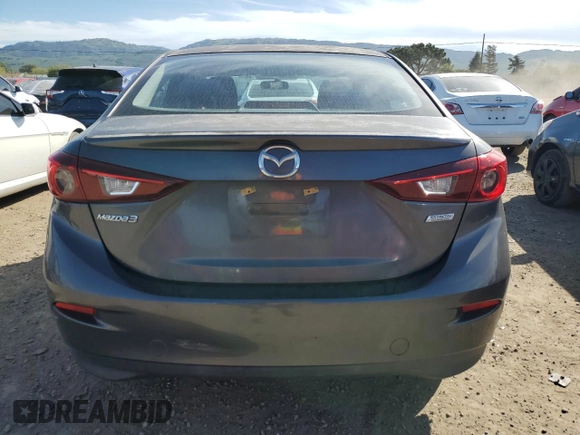 2014 Mazda 3 i Touring with VIN JM1BM1V74E1110673, listed as a Copart auction lot 52985505 with 86,032 mi miles and Salvage Title. Bid and sale history available at DreamBid. Image 6.