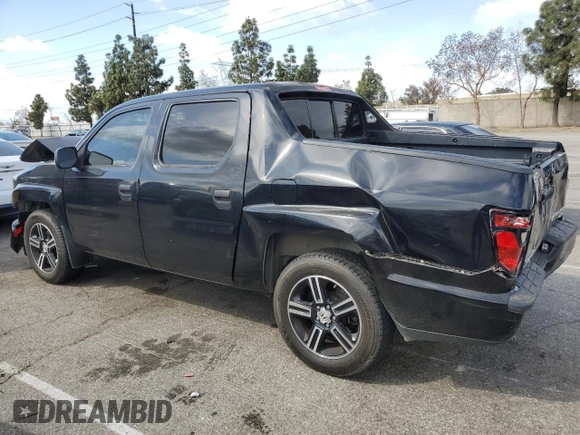 2014 Honda Ridgeline Sport with VIN 5FPYK1F7XEB008758, listed as a Copart auction lot 51022445 with 197,006 mi miles and Salvage title. Bid and sale history available at DreamBid. Image 2.