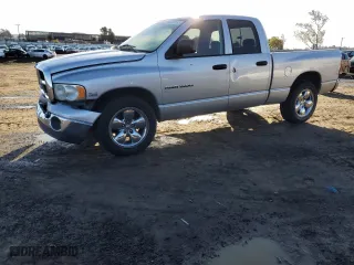 2005 Dodge Ram 1500 SLT with VIN 1D7HA18D05S284518, listed as a Copart auction lot 44152205 with 247,735 mi miles and Salvage Title. Bid and sale history available at carsss.com. Image 1.
