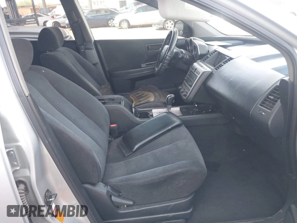 2005 Nissan Murano SE with VIN JN8AZ08T95W303747, listed as a IAAI auction lot 41921987 with 213,216 mi miles and . Bid and sale history available at DreamBid. Image 5.