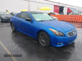 2012 Infiniti G37 Coupe Journey with VIN JN1CV6EK1CM423438, listed as a IAAI auction lot 40600679 with 63,729 mi miles. Bid and sale history available at carsss.com. Image 1.