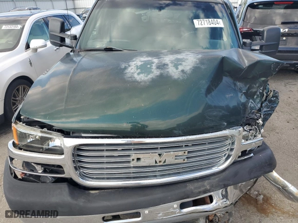 2002 GMC Sierra 2500HD Classic SLE1 with VIN 1GTHK29G82E203183, listed as a Copart auction lot 72718404 with NaN miles and Salvage Title. Bid and sale history available at carsss.com. Image 11.