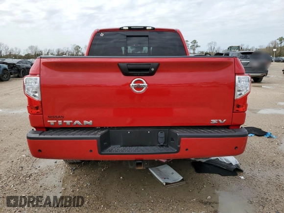 2021 Nissan Titan SV z VIN 1N6AA1EF0MN507040, wystawiony jako Copart lot #44913805 z przebiegiem 31 349 mil mil oraz Szkoda całkowita • Salvage title. Historia ofert i sprzedaży dostępna na DreamBid. Obrazek 6.