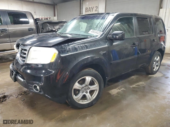 2013 Honda Pilot EX-L with VIN 5FNYF4H71DB012143, listed as a Copart auction lot 49634435 with 211,582 mi miles and Salvage Title. Bid and sale history available at carsss.com. Image 1.
