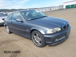 2002 BMW 3 Series 330Ci with VIN WBABN534X2JU26438, listed as a IAAI auction lot 42203983 with 207,394 mi miles and . Bid and sale history available at carsss.com. Image 1.