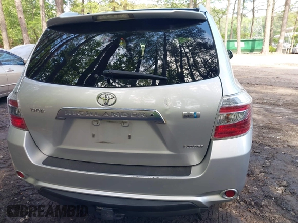 2008 Toyota Highlander Hybrid Limited with VIN JTEEW44AX82024042, listed as a IAAI auction lot 42116069 with 358,321 mi miles. Bid and sale history available at carsss.com. Image 6.