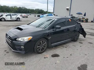 2017 Subaru WRX with VIN JF1VA1B61H9835354, listed as a Copart auction lot 59658445 with 90,041 mi miles and Salvage title. Bid and sale history available at DreamBid. Image 1.